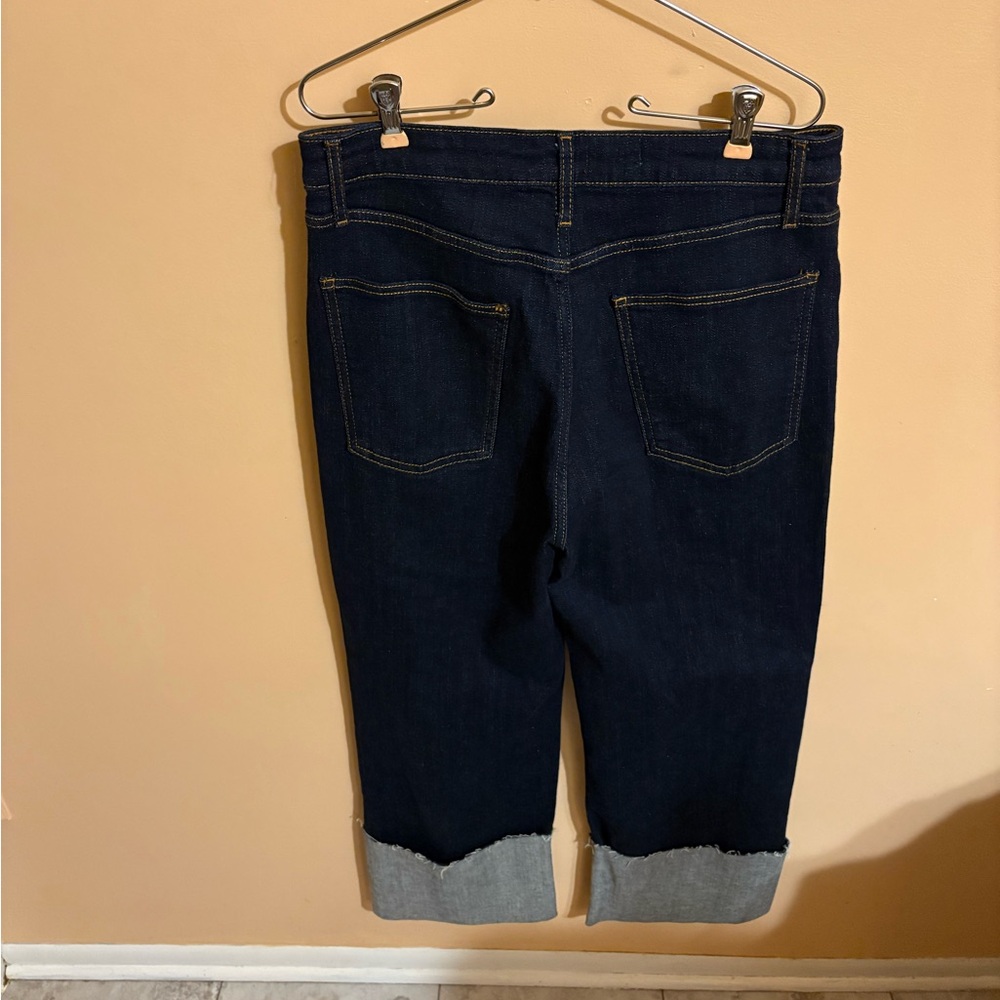Anthropologie Pilcro Scotty Cuffed High-Rise Straight Leg Jeans - Picture 6 of 6